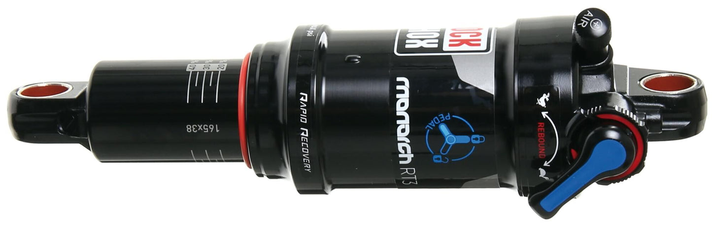 Rockshox schokdemper monarch rt3 rear shock rocksh.monarch rt3 165 x 38mm tune mid