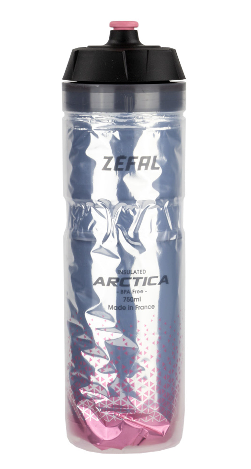 Zéfal arctica 75 isotherm drinking bottle | silver pink