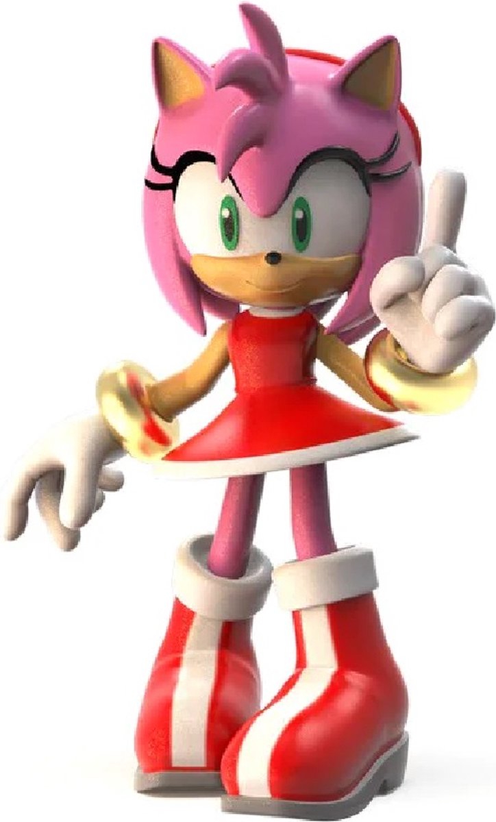 Comansi Sonic il riccio mini figura Amy mini figura 8 cm