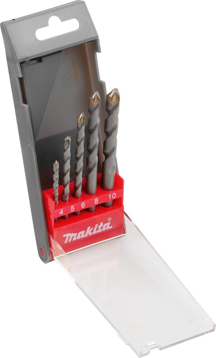 Accesorios Makita juego de brocas para hormigón de 5 piezas - d-05175