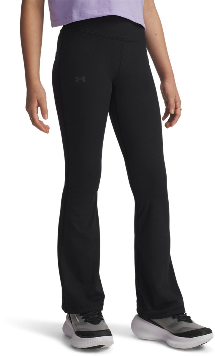 Under armour motion flare pant-blk pantalones deportivos para niñas - negro - gris azabache