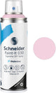 Schneider schrijfwaren schneider spuitbus verf - paint-it 030 - diy spuitverf - acrylverf - 200ml - roze pastel - s-ml03052121