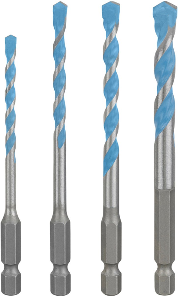 Set di punte Expert per accessori Bosch hex-9 | multicostruzione | 4 pezzi | 4 5 6 8 - 2608902289