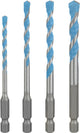 Set di punte Expert per accessori Bosch hex-9 | multicostruzione | 4 pezzi | 4 5 6 8 - 2608902289