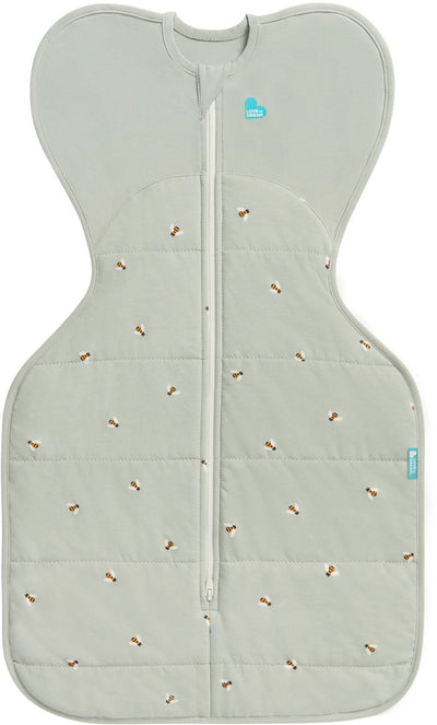 Love to dream ™ baby sleeping bag swaddle up™ - swaddling - baby 0-3 months - 3.5-6 kg - winter - 2.5 tog – olive bees