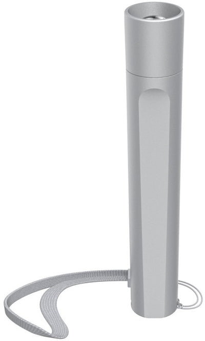 Linterna Hama - fl120 - 120lm - incl. 2x pilas AA - aluminio - 3 posiciones - plata