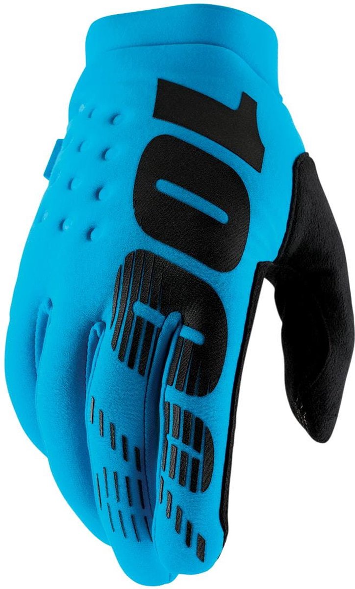 Guanti fuoristrada 100% Brisker blu l corti