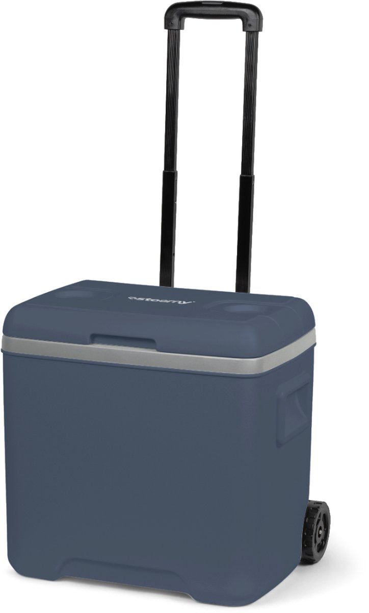 Steamy cool 30 - middelgrote koelbox op wielen - 30 liter - blauw