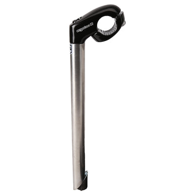 Stem Ergotec Cat tubo in acciaio inossidabile 22,2 300 mm 22,2 mm - nero