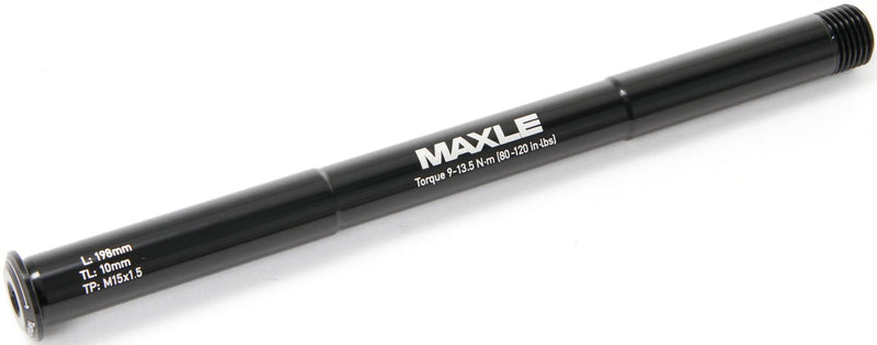 Rockshox as maxle stealth axle rs maxle stealth 15 x 150mm 198mm