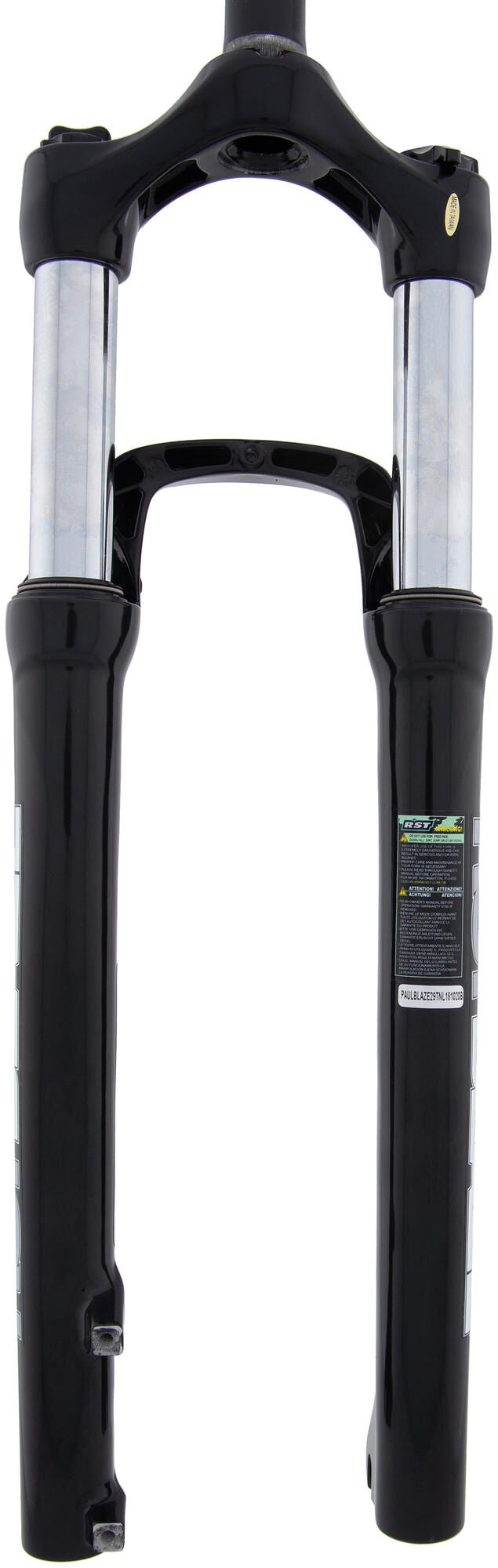 RST FORK BLAZE Spring 29 pulgadas por delante Ø28.6x260 Negro