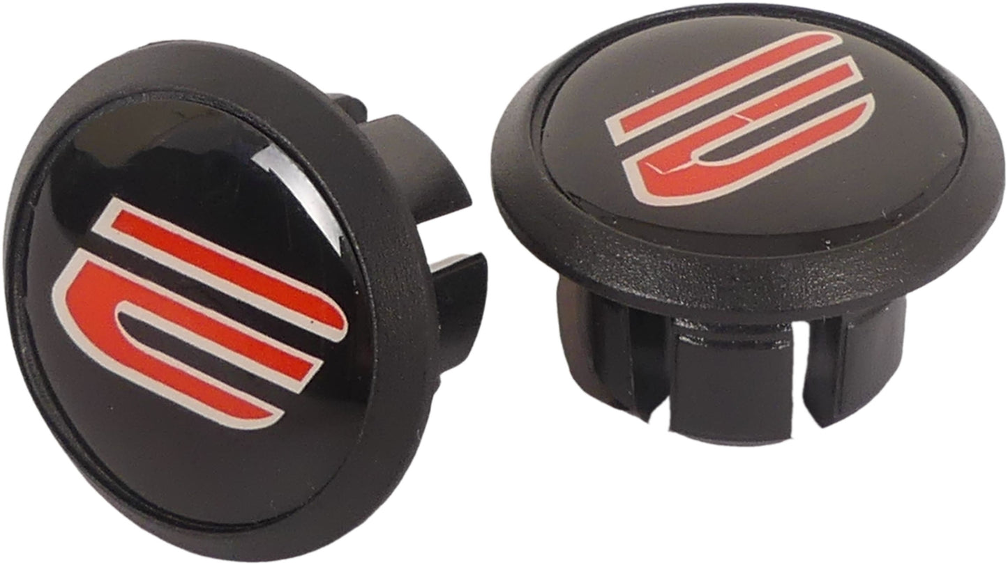 Edge Stuurlint carbon zwart (2 stuks in een doos)