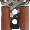 The Edge City Handles - Art Leather Bicicletas, 135 92 mm, marrón oscuro