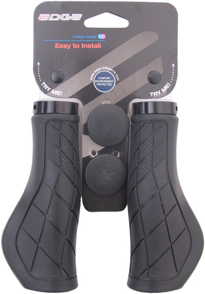 EDGE ERGO City Handles - 136 mm - Bicycle - Black