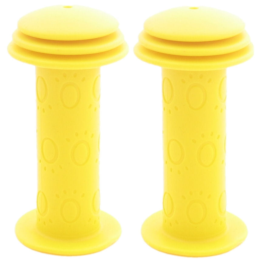 Manijas de bicicletas para niños Edge Kiddy - 96 mm, Geel