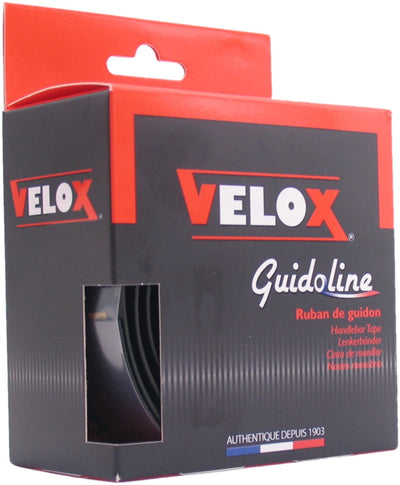 Velox guidoline stuurlint supergrip ø3.5x3.0mm 210cm zwart