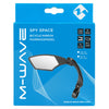 M-Wave Fietsspiegel 110 x 55 mm rechts zwart
