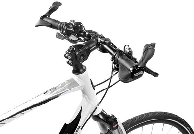 Manico in bicicletta ergogrip grande 130 mm nero