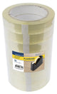 Cinta adhesiva para ayuntamiento - 25 mm x 66 m - PP transparente - Se encoge en 8 rollos - rd-351354-8