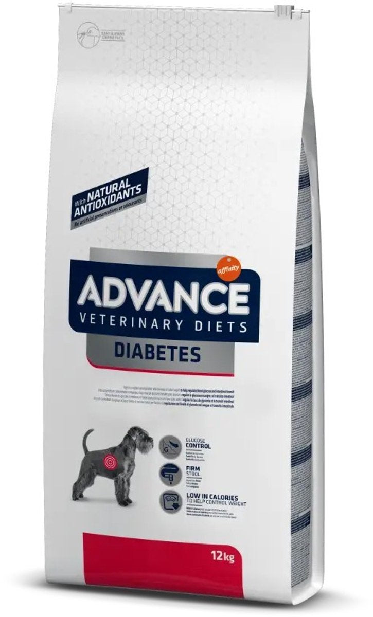Avanzar dieta veterinaria diabetes para perros