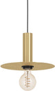 Lampada a sospensione Eglo escandell - e27 - ø 25 cm - oro - acciaio