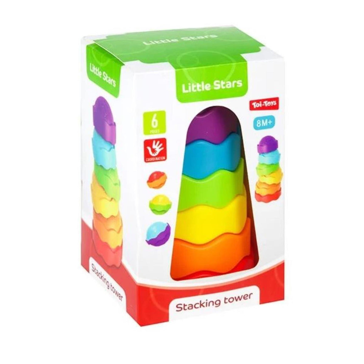 Little Stars Little Stack Tower Tower Cake a 6 pezzi