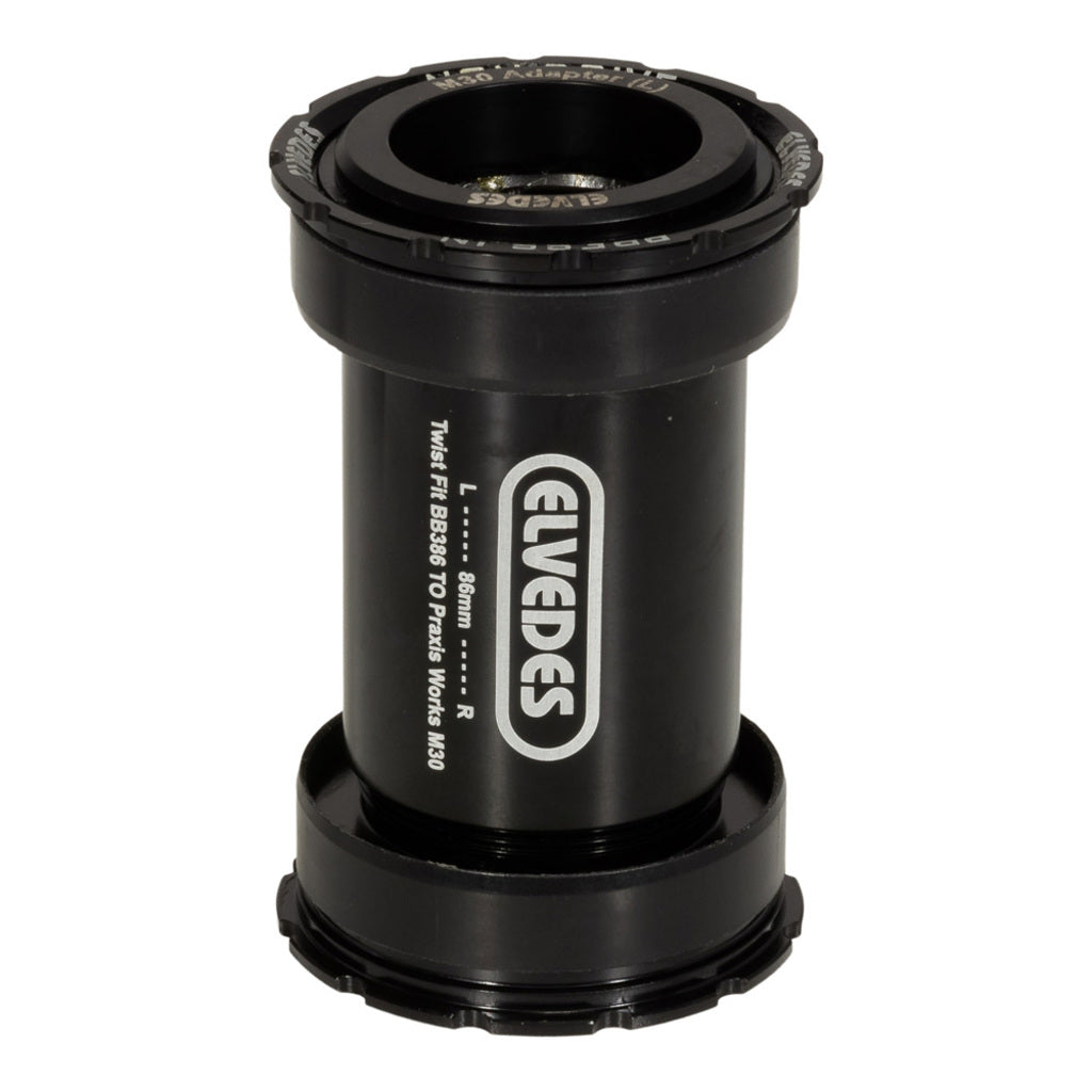 Twist Fit Bottom Breach Elvedes para BB386 Praxis Road MTB 46 x 86 mm