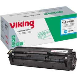 Cartuccia toner viking samsung clt-c504s ciano 1.800 pagine