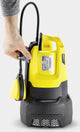 Kärcher sp 22,000 dirt waste water submersible pump - water output 22,000 l h - flat suction up to 35 mm - grain size max. 30 mm