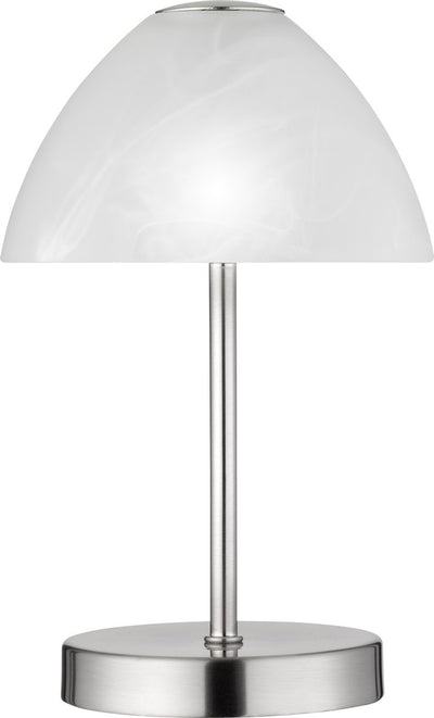 Rl live your light reality queen - lámpara de mesa - níquel mate - incl. 1x smd 3 w - táctil de 4 pasos