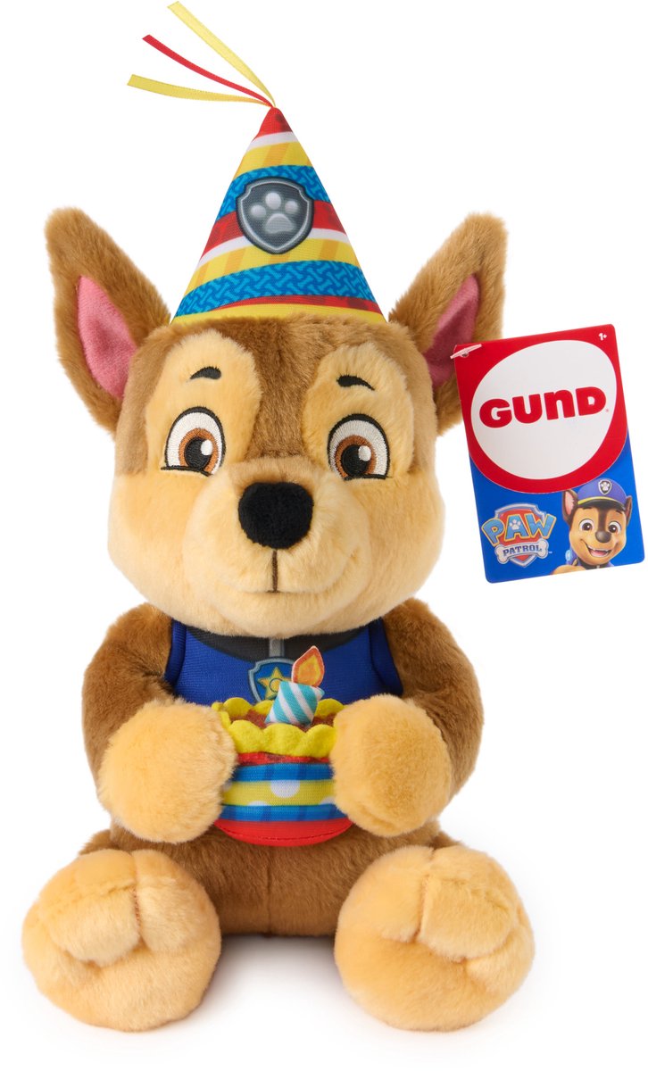 Patrulla canina - peluche de persecución de cumpleaños de 24 cm - peluche - peluches