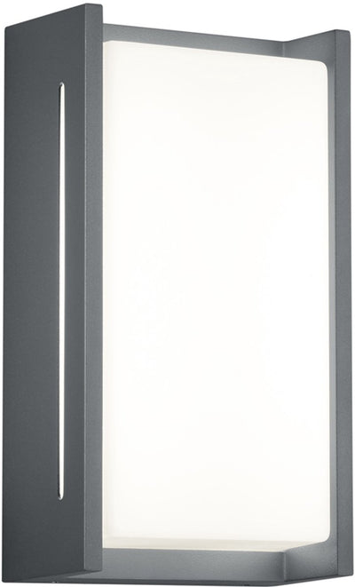 Trio indus - lámpara de pared - antracita - incl. 2x smd 4 w - montaje en pared - iluminación exterior - ip54