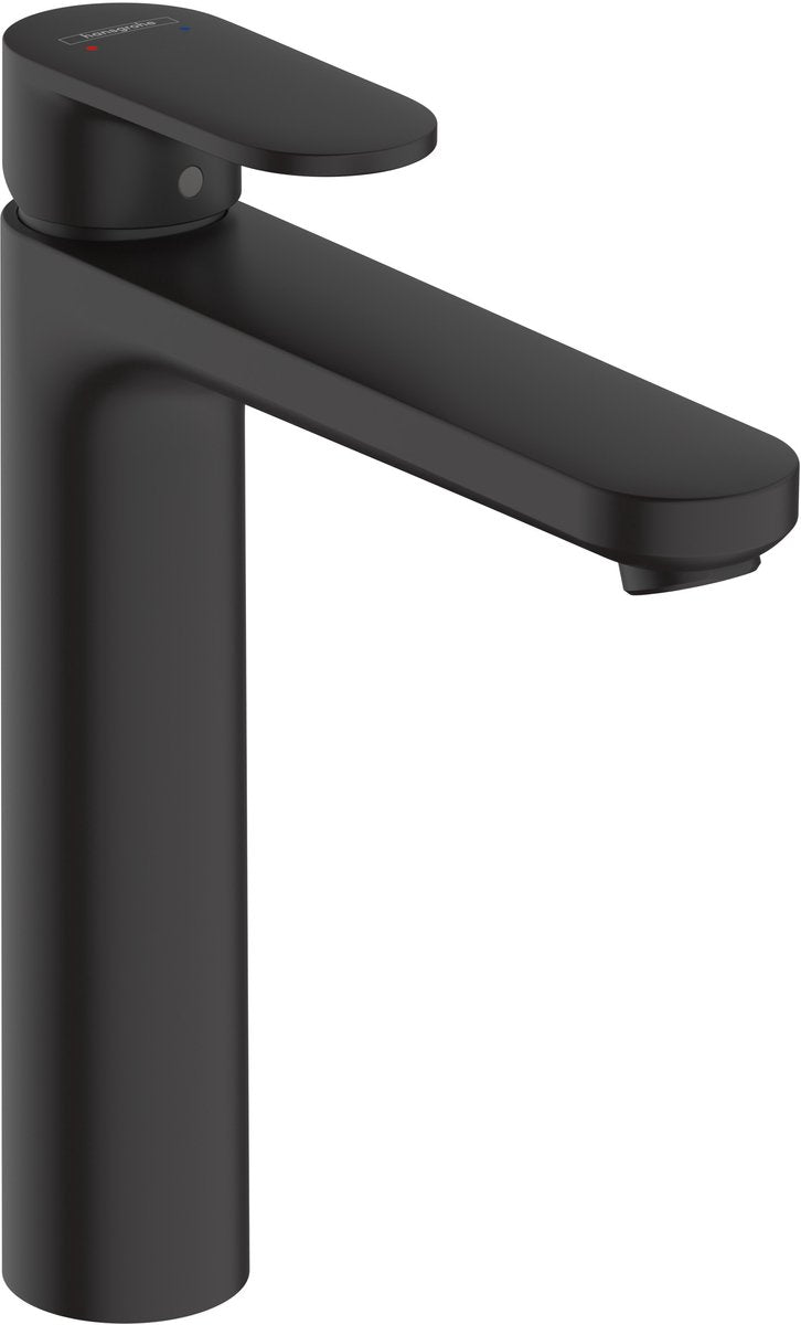 Miscela di vernici Hansgrohe - miscelatore lavabo - funzionamento monocomando - con piletta - dimensione 190 mm - nero opaco