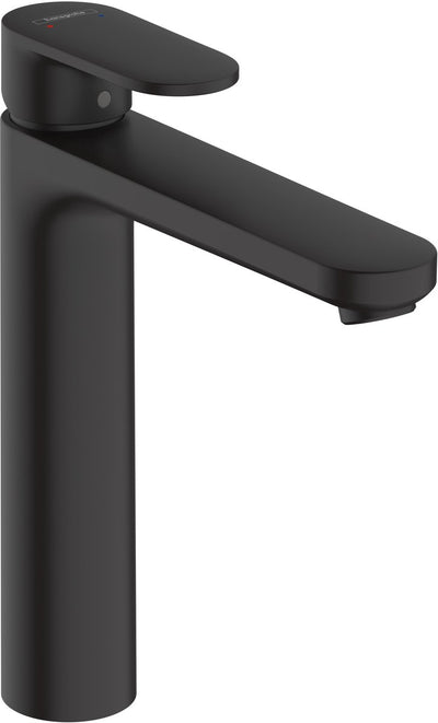 Miscela di vernici Hansgrohe - miscelatore lavabo - funzionamento monocomando - con piletta - dimensione 190 mm - nero opaco