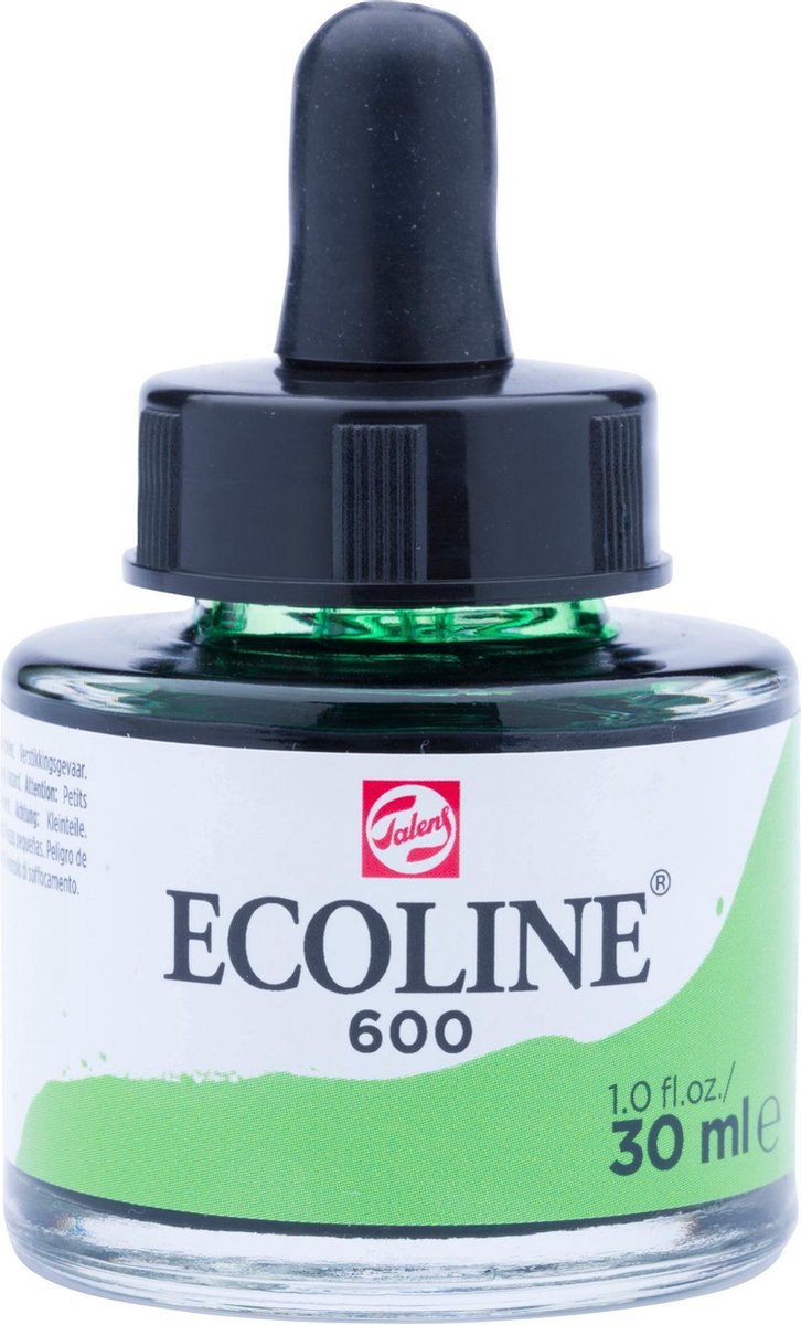Ecoline • flacone acquerello liquido 30ml verde 600