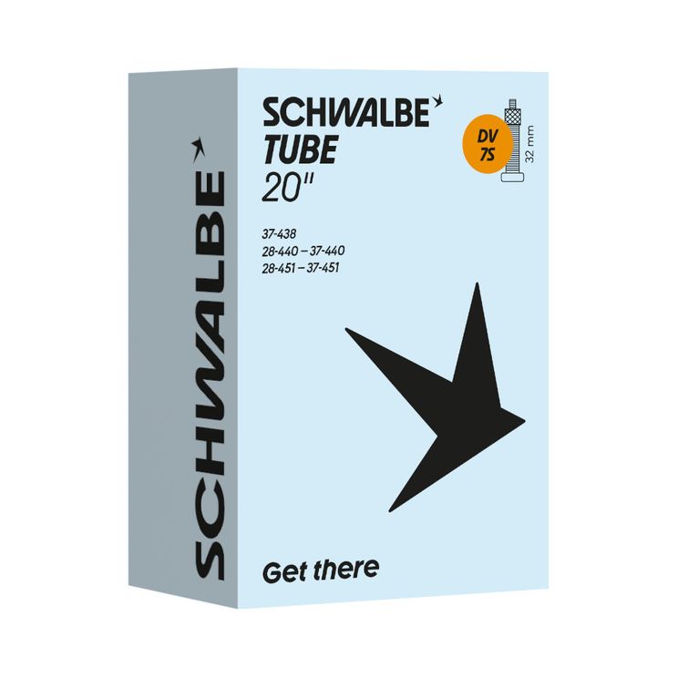 Camera d'aria Schwalbe 20x1,3 8 dv7s 28 37-438 451