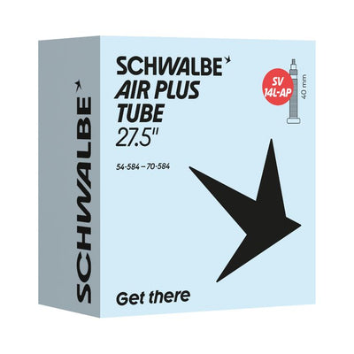 Camera d'aria Schwalbe air plus (sv21+ap) - 27,5+'' (54 70-584) - presta