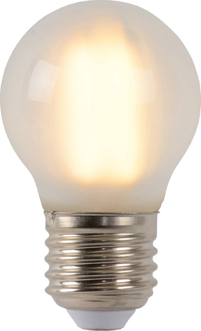 Lucide g45 - lámpara de incandescencia - ø 4,5 cm - LED regulable - E27 - 1x4W 2700K - mate