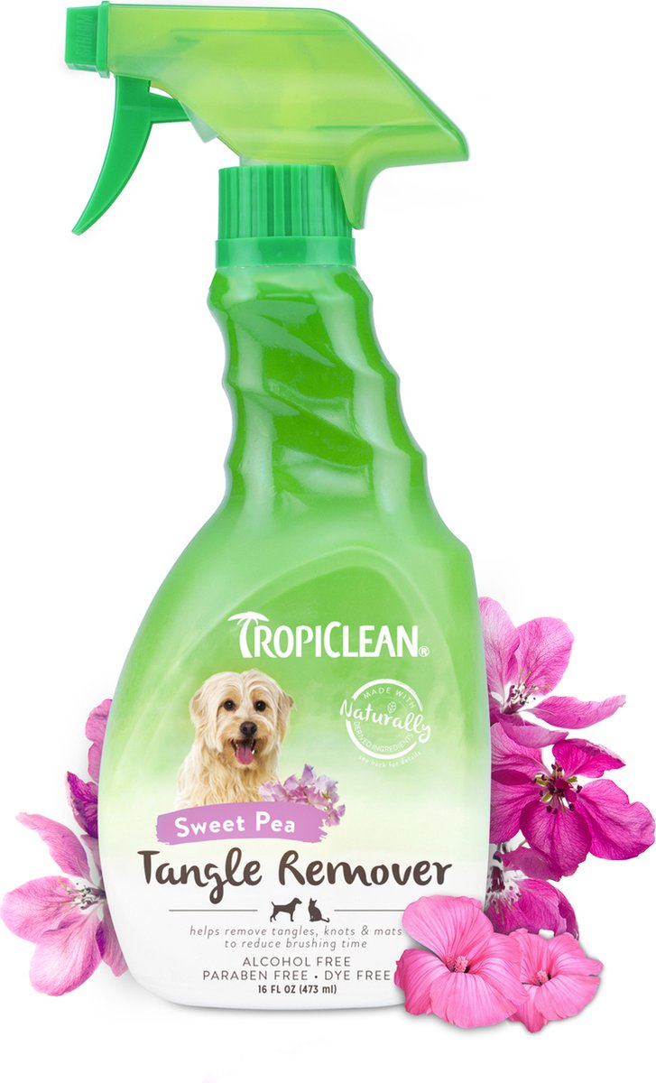 Spray antigroviglio Tropiclean - cane e gatto - 473 ml