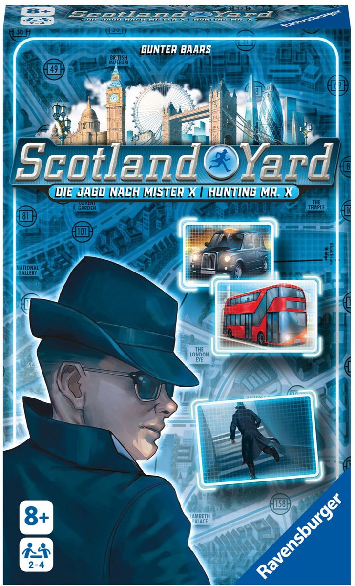 Juego de mesa de Ravensburger Scotland Yard 24