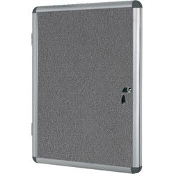Vetrina bi.office magnetica vt630103150 alluminio con serratura