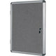 Vetrina bi.office magnetica vt630103150 alluminio con serratura