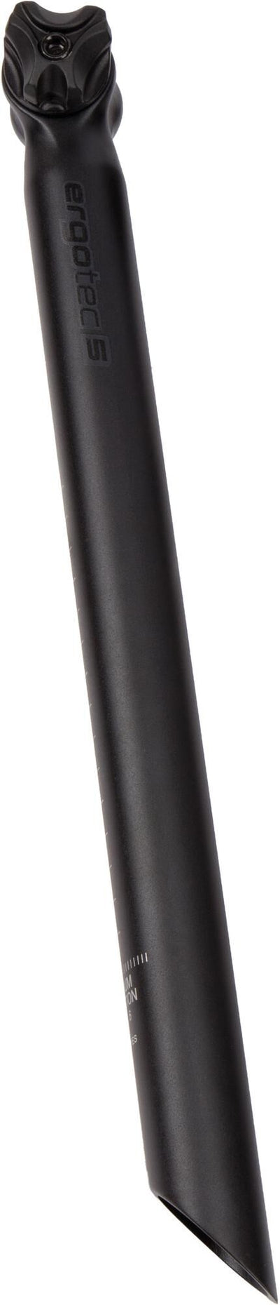 Ergotec Seat Post Viper 0 ° 31.6 x 400 Black Matte