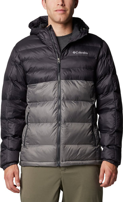 Columbia buck butte™ ii insulated Hooded Jacket Chaqueta de exterior para hombre - gris ciudad, tiburón