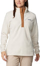 Columbia benton springs™ 1 2 snap pull over ii dames outdoortrui - chalk, camel brown