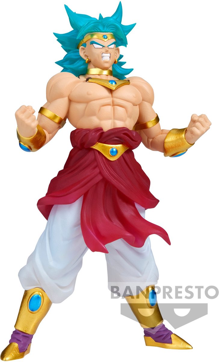 Banpresto co., ltd. dragon ball z - clearise - estatua super saiyan broly 17cm