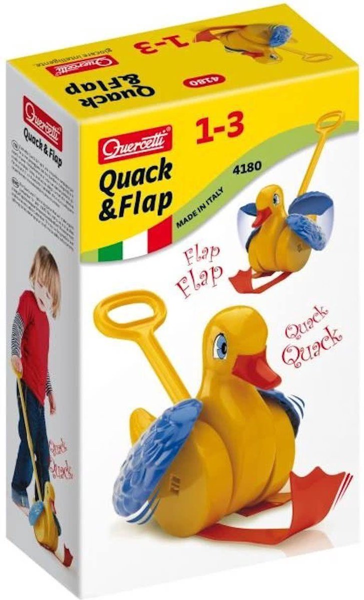 Quercetti Push Figura Duck