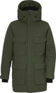 Didriksons Drew Usx Parka 8 giacca da esterno da uomo - verde intenso