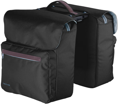 Racktime doppeltasche ture 2.0 double bag ture 2.0 carbon black