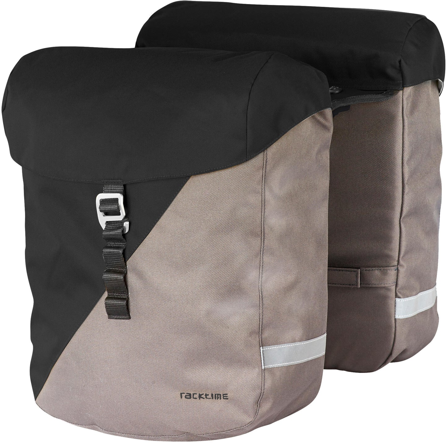 Racktime dubbele tas vida 2.0 double bag vida 2.0 carbon bl. st.black